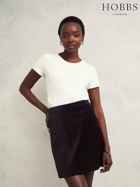 Hobbs Izzy Velvet Skirt (AY3648) | ‏448‏₪