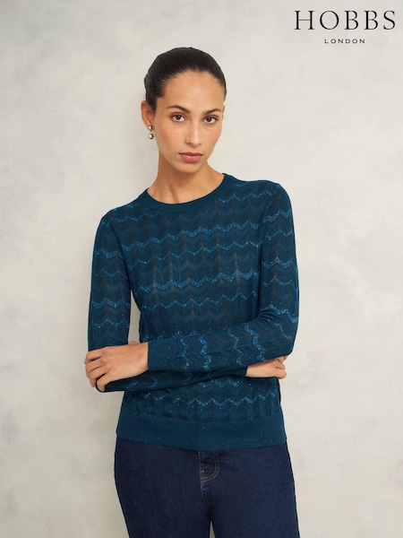 Hobbs Blue Chatham Jumper (AY3650) | €136
