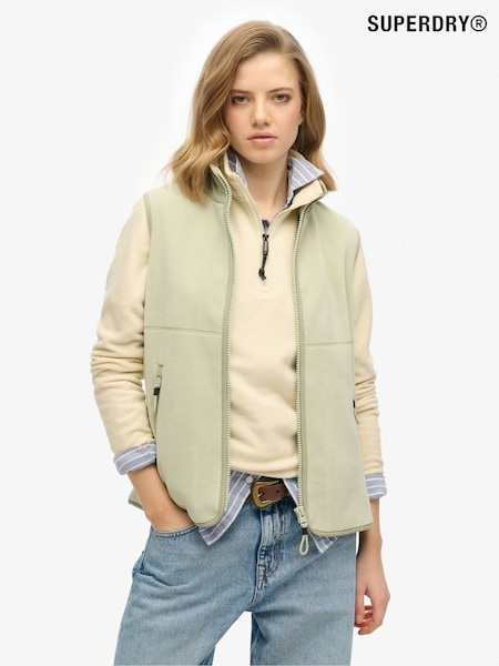 Superdry Green Active Fleece Gilet (AY3652) | €69