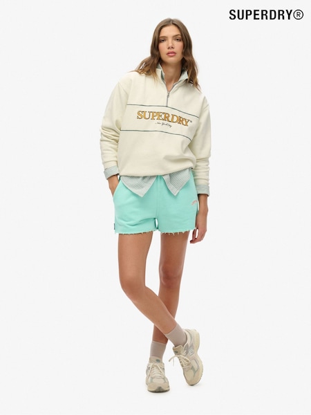 Superdry Green Essential Logo 100% Cotton Shorts (AY3694) | €37