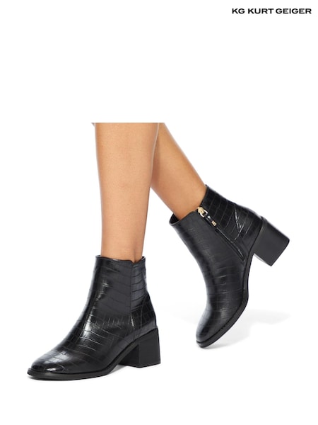 KG Kurt Geiger Tibby Black Boots (AY3830) | AED288