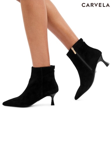 Carvela Purpose Ankle Black Boots (AY3832) | 881 LEI