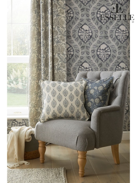 Esselle Navy Lucien Trail Cushion (AY3926) | AED250