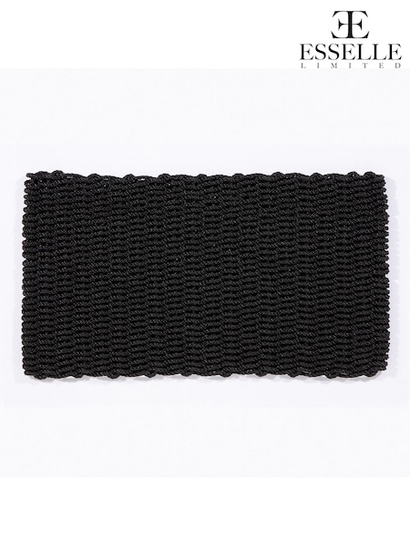 Esselle Charcoal Didsbury 55x100cm Braided Mat (AY3961) | SGD 114