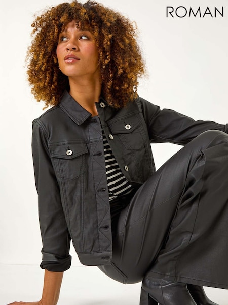 Roman Coated Pocket Detail Jacket (AY4112) | 78 €