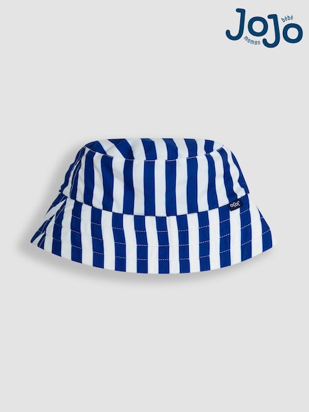 JoJo Maman Bébé Navy Stripe Sun Hat (AY4165) | €22 - €26