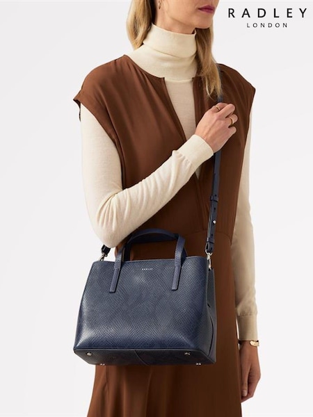 Radley London Dukes Place Faux Snake Medium Ziptop Grab (AY4166) | AED754