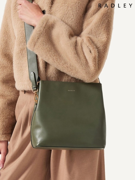 Radley Medium Green Dukes Place Zip Top Cross-Body Bag (AY4179) | ‏1,392 د.إ.‏