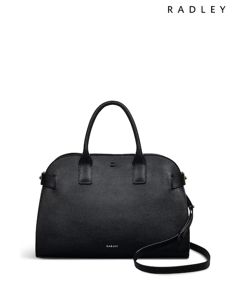 Radley Medium The Rathbone Open Top Grab Black Bag (AY4201) | €371