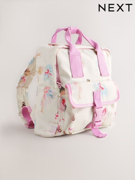 Pink Ballerina Small Handle Backpack (AY4369) | €27