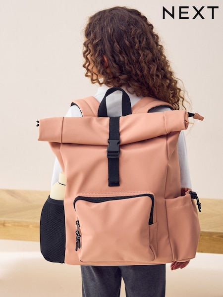 Pink - Roll Top Backpack (AY4374) | 35 €