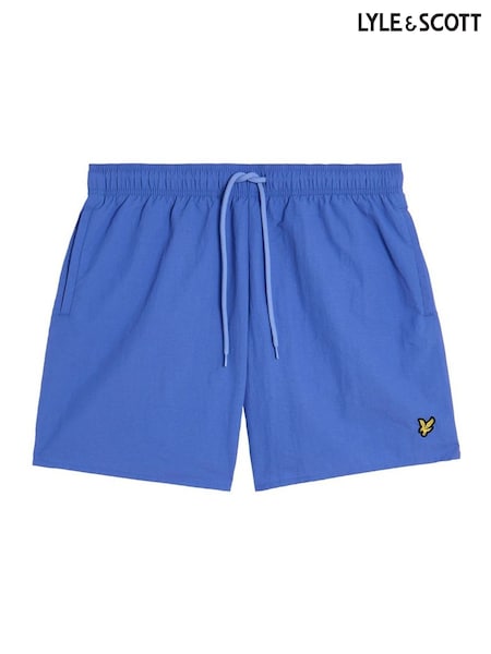 Lyle & Scott Blue Plain Swim Shorts (AY4389) | € 70