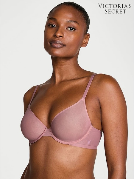 Victoria's Secret Nostalgia Rose Pink SheerSmoothing™ Unlined Demi Bra (AY4485) | €40