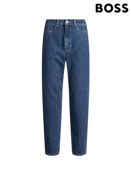BOSS Blue Classic Mom Fit Denim 100% Cotton Jeans (AY4578) | €184
