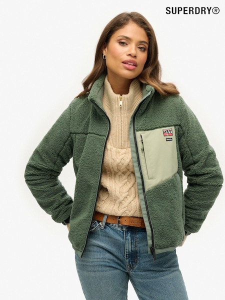 Superdry Non Hooded Borg Jacket (AY4662) | 443 LEI