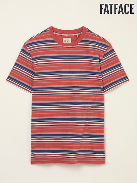 FatFace Cheriton Red Stripe Tshirt (AY4733) | €40