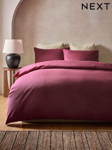 Cotton Rich Duvet Cover and Pillowcase Set (AY4752) | €20 - €50