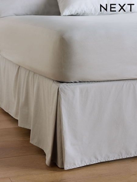 Silver Grey Cotton Rich Valance (AY4761) | 69 QAR - 103 QAR