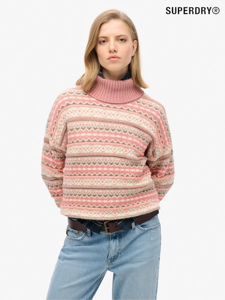 Superdry White Textured Stripe Pattern 100% Cotton Jumper (AY4813) | 3,605 UAH