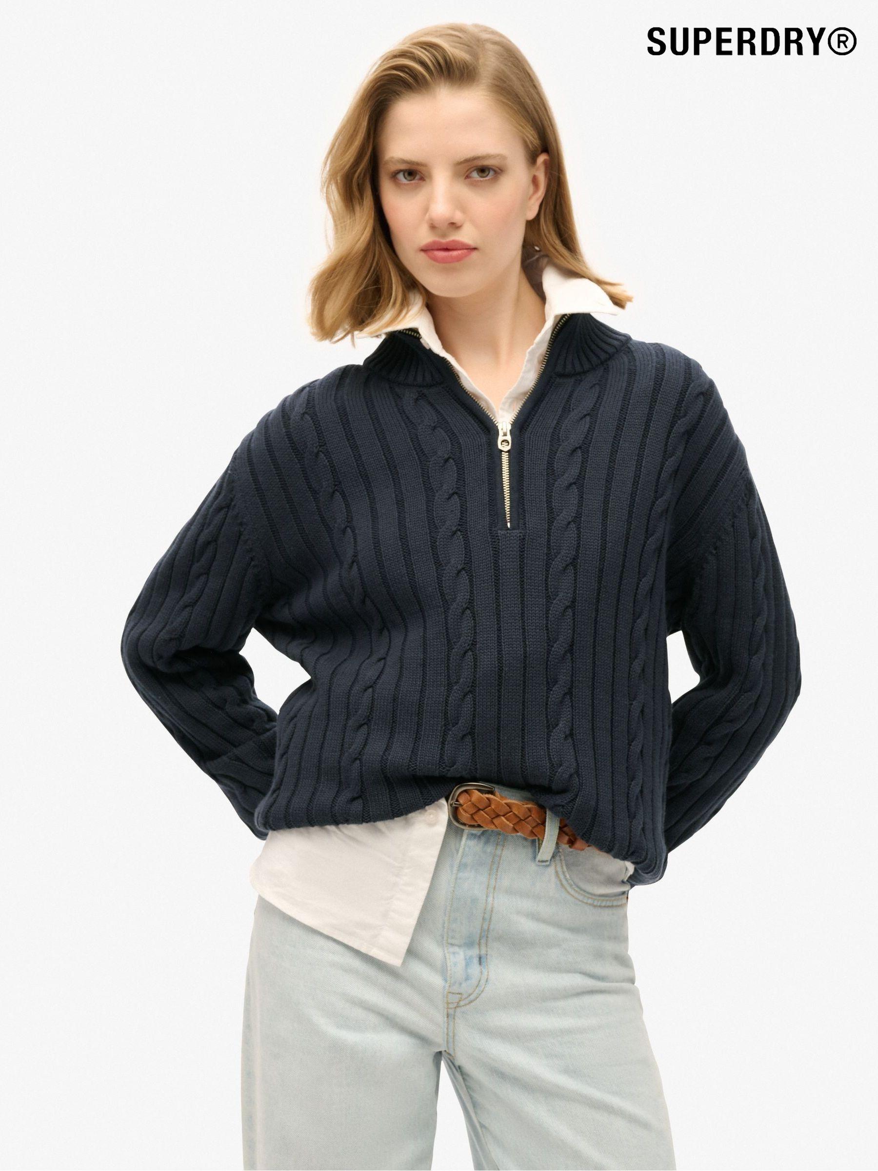 Superdry cotton jumper on sale