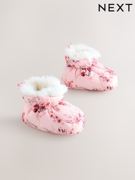 Pink Baby Snowboots (0-24mths) (AY4873) | €15