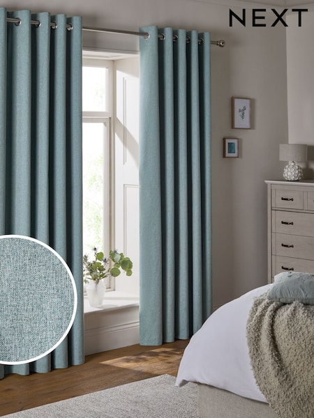 Soft Marl Eyelet Curtains (AY4920) | R$ 440 - R$ 1,275