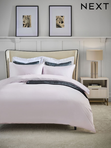 Lilac Purple 400 Thread Count 100% Egyptian Cotton Sateen Luxury Duvet Cover and Pillowcase Set (AY5045) | 7,660 ISK - 12,560 ISK