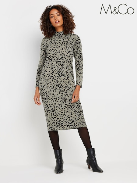 M&Co Natural Soft Touch Animal Tunic Dress (AY5227) | €50