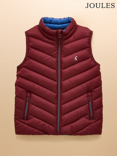 Joules Kids' Crofton Gilet Port Showerproof Padded Gilet (AY5511) | AED151 - AED186