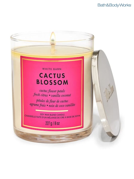 Bath & Body Works Cactus Blossom Single Wick Candle 227g (AY5619) | €26