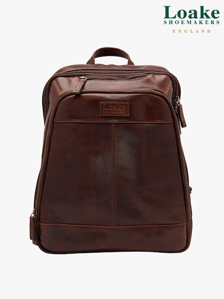 Loake Brown Leather Rucksack (AY5816) | 212 €
