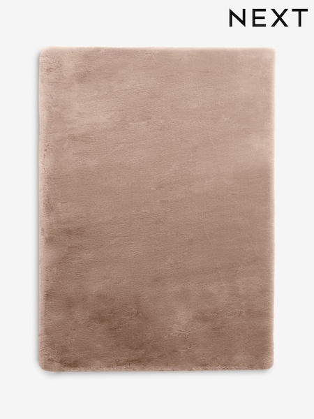 Mink Brown Plush Faux Fur Rug (AY6079) | €39 - €212