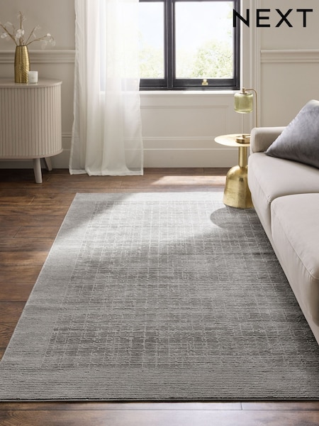 Silver Blair Border Rug (AY6083) | €79 - €437