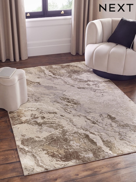 Silver Chic Mineral Effect Rug (AY6095) | €66 - €424