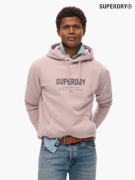 Superdry Pink Utility Sport Hoodie (AY6454) | €77