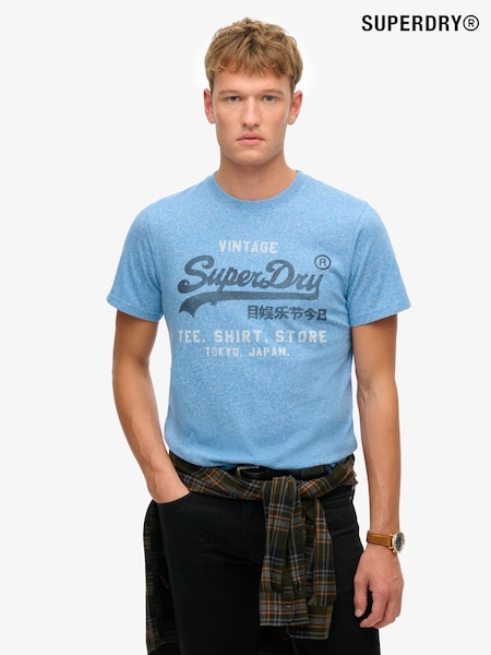 Superdry Blue VL Classic Relaxed T-Shirt (AY6457) | €41