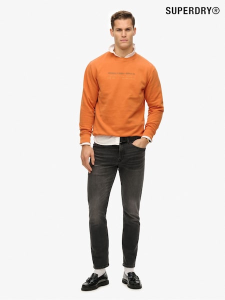 Superdry Orange Utility Sport Crew Sweatshirt (AY6472) | R$ 495