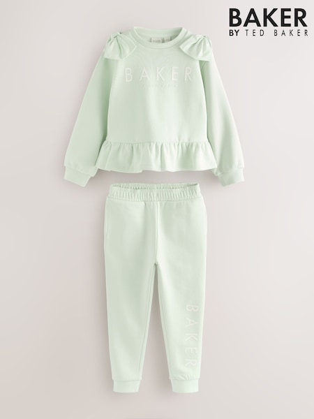 Verzui - Baker by Ted Baker Satin Bow Sleeve Sweater and Joggers Set 2 Piece (AY6520) | 261 LEI - 283 LEI
