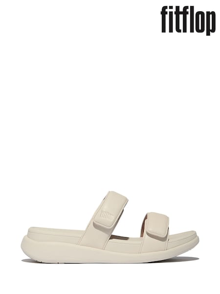 FitFlop Black F-mode Go Adjustable Flatform Two-bar Slides (AY6573) | €88
