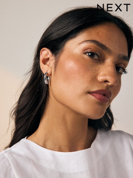 Gold Tone/Silver Tone Oval Hoop Earrings 2 Pack (AY6625) | €20