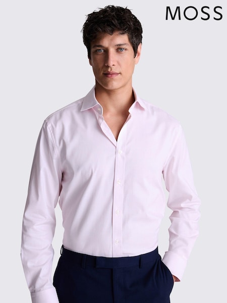 Moss Regular Fit Dobby Stretch Shirt (AY6667) | €63