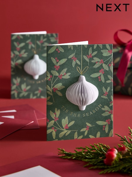 Honeycomb Berries Luxury 6 Pack Christmas Cards (AY7058) | €7