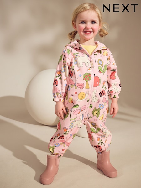 Multi Roz - Impermeabil Cu glugă Puddlesuit (3mths-7yrs) (AY7158) | 156 LEI - 186 LEI