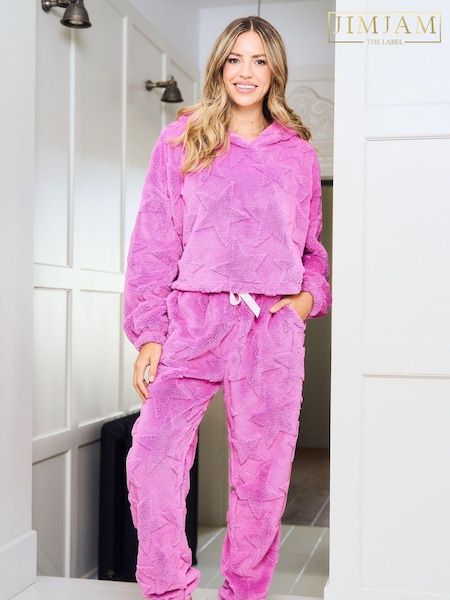 Jim Jam the Label Pink Star Twosie pyjamas (AY7357) | 136 LEI
