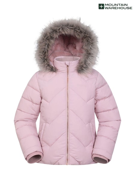 Mountain Warehouse Pink Kids Galaxy Short Water Resistant Jacket (AY7458) | €68