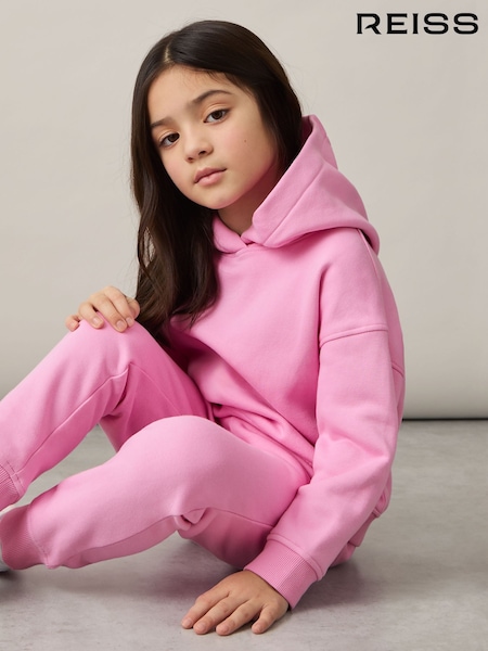 Reiss Bright Pink Harp 9-13 yrs Cotton-Blend Hoodie And Joggers Set (AY7499) | €55