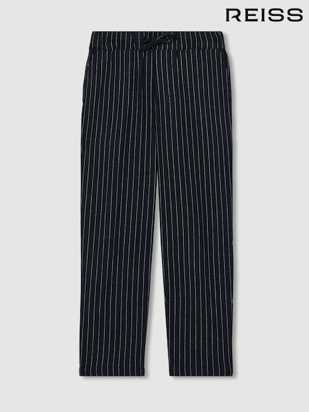 Reiss Andros Linen-Blend Drawstring Trousers (AY7516) | 65 €
