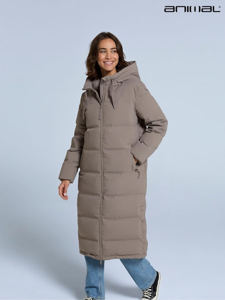 Animal Brown Cosi Cloud Womens Down Coat (AY7558) | €285