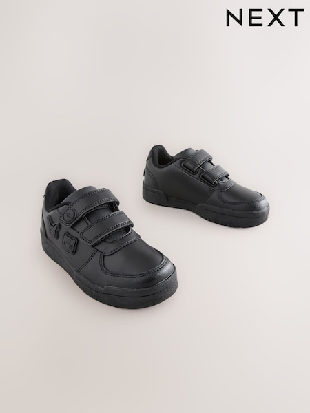 Schwarz - Pokemon 2 Strap Touch Fastening School Shoes (AY7832) | 37 € - 45 €