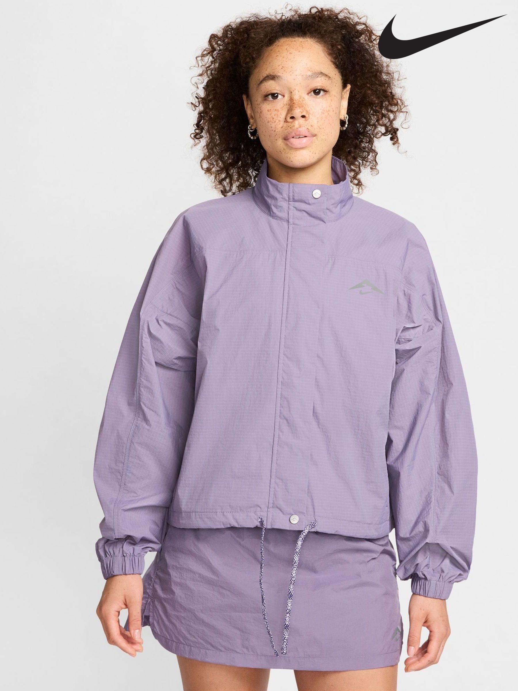nike jackets purple